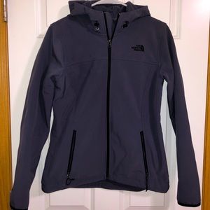 The North Face Purple/Grey Zip-Up Jacket